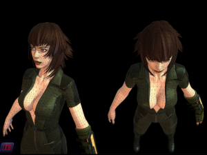 space woman Modèle 3D