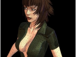 space woman 3D Modell