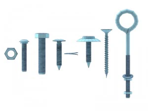 fasteners 3D Model