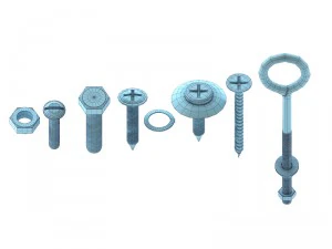 fasteners 3D Model