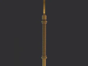 golden key 3D Model