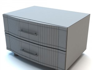bedside stand 3D 모델