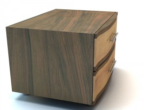 bedside stand 3D 모델
