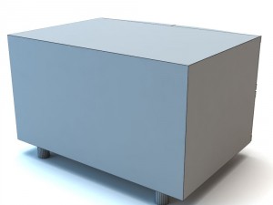 bedside stand 3D 모델