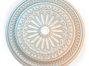 rosette classic Modèle 3D