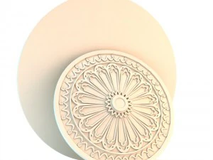 rosette classic 3D Model