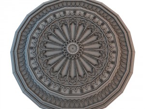 rosette classic 3D Model