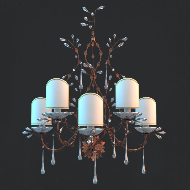 sconce 3D Model .c4d .max .obj .3ds .fbx .stl .blend 