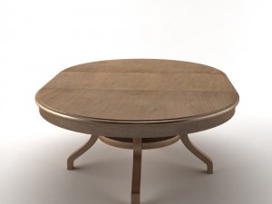 table extended 3D Model