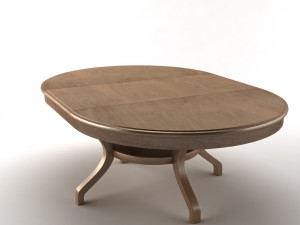 table extended 3D Model