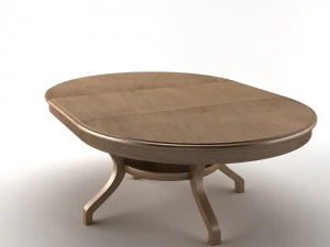 table extended 3D Model