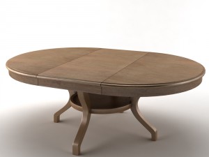 table extended 3D Model