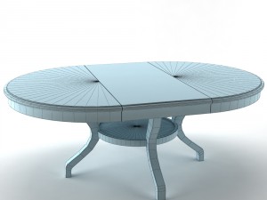 table extended 3D Model
