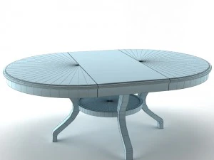 table extended 3D Model