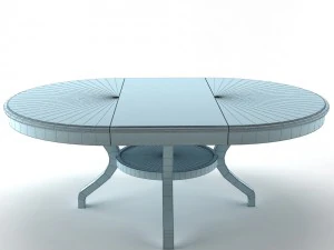 table extended 3D Model