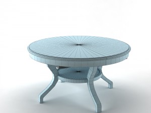 table extended 3D Model