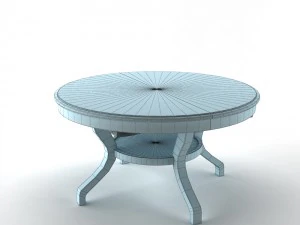 table extended 3D Model