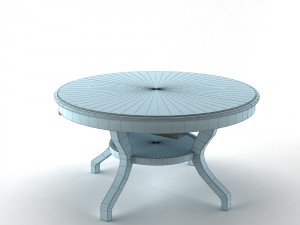 table extended 3D Model