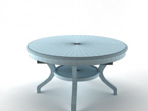 table extended 3D Model