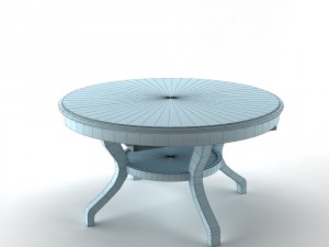 table extended 3D Model