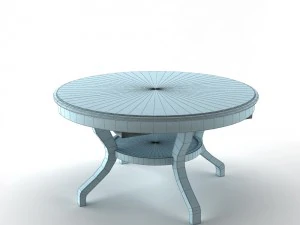 table extended 3D Model