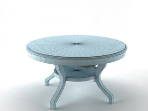 table extended 3D Model