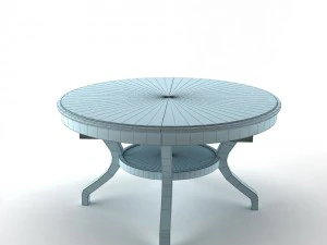table extended 3D Model