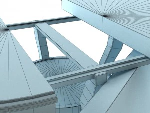 table extended 3D Model