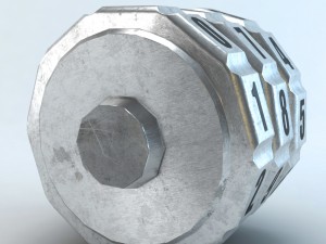 counter wheel 3D Model