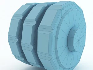 counter wheel 3D Model