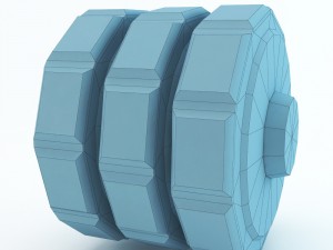 counter wheel 3D Model