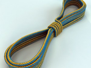 rope for climbing Modèle 3D
