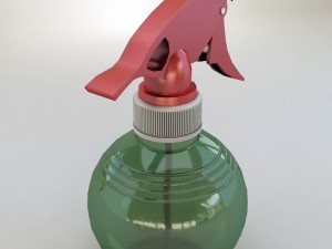 spray plastic bottle Modelo 3D