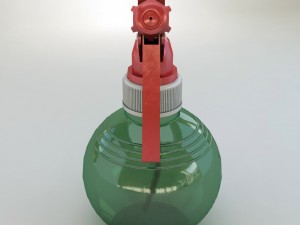 spray plastic bottle Modelo 3D