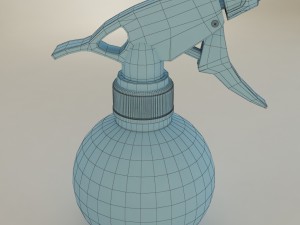 spray plastic bottle Modelo 3D