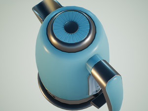 electric kettle 3D Modell