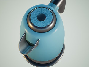 electric kettle 3D Modell