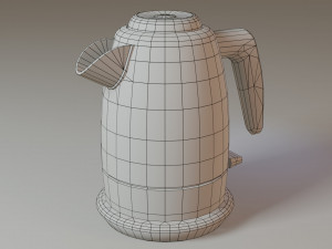electric kettle 3D Modell