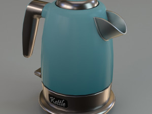 electric kettle 3D Modell