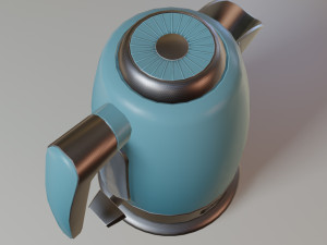 electric kettle 3D Modell