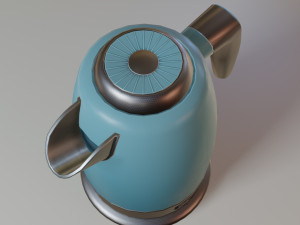 electric kettle 3D Modell