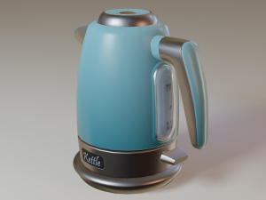 electric kettle 3D Modell