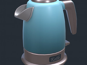 electric kettle 3D Modell