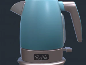 electric kettle 3D Model