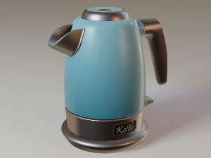 electric kettle 3D Modell
