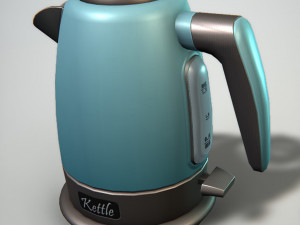 electric kettle 3D Modell
