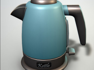 electric kettle 3D Modell