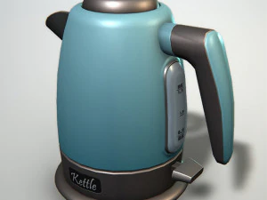 electric kettle 3D Model