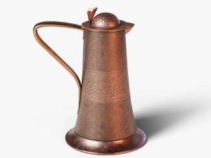 copper jug Modèle 3D