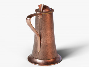copper jug Modèle 3D